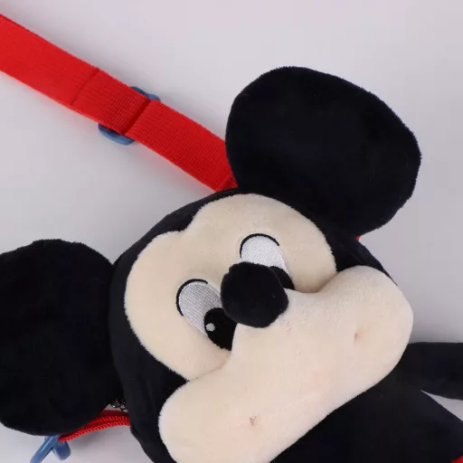 Disney Mickey Smile plüss hátizsák, táska 28cm