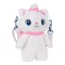 Disney Marie White plüss hátizsák, táska 28 cm