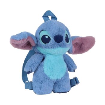 Disney Lilo és Stitch, A csillagkutya Blue Alien plüss hátizsák, táska 30cm