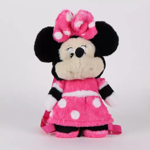Disney Minnie Pinky plüss hátizsák, táska 30cm