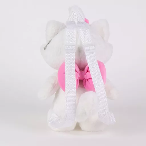 Disney Marie White plüss hátizsák, táska 30cm