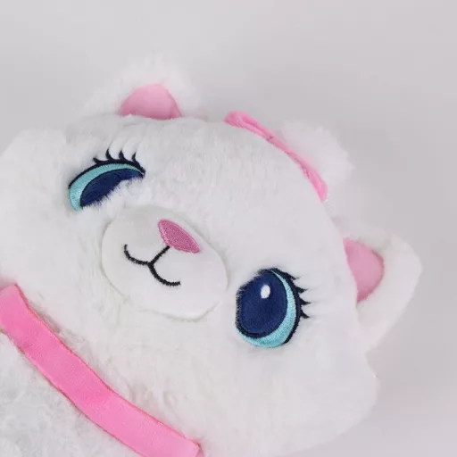 Disney Marie White plüss hátizsák, táska 30cm