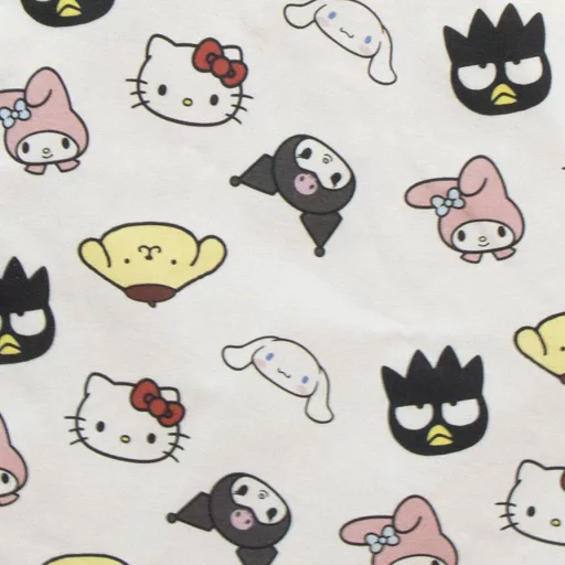 Hello Kitty Friends shopping bag, bevásárlótáska 40 cm