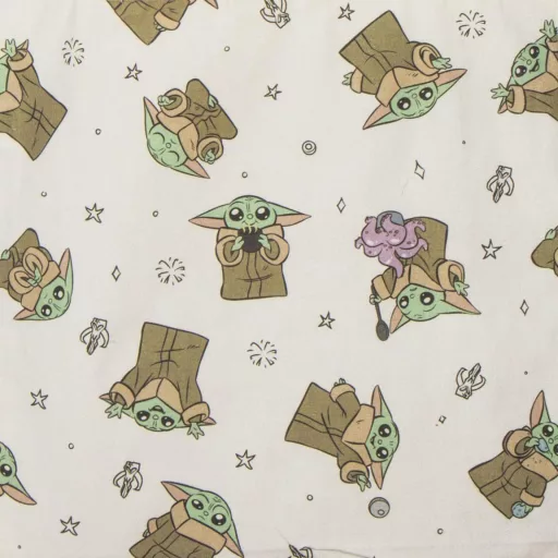 Star Wars The Mandalorian Yoda shopping bag, bevásárlótáska 40 cm