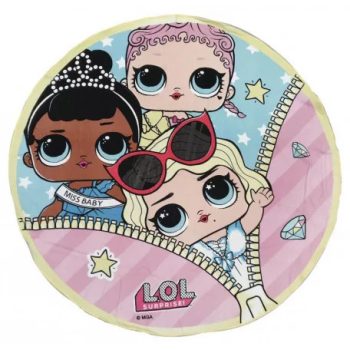 LOL Surprise forma fürdőlepedő, strandtörölköző Fast Dry