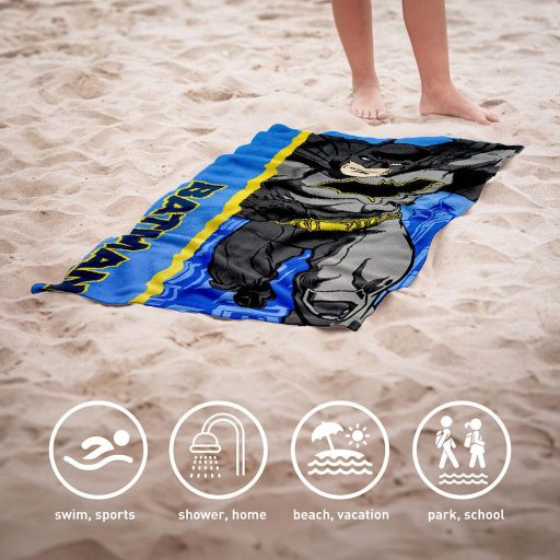 Batman fürdőlepedő, strandtörölköző 70x140 cm (Fast Dry)