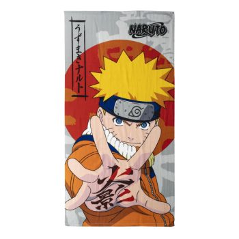 Naruto Jutsu fürdőlepedő, strandtörölköző 70x140 cm (Fast Dry)