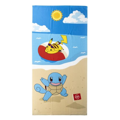 Pokémon Beach fürdőlepedő, strand törölköző 70x140 cm (Fast Dry)