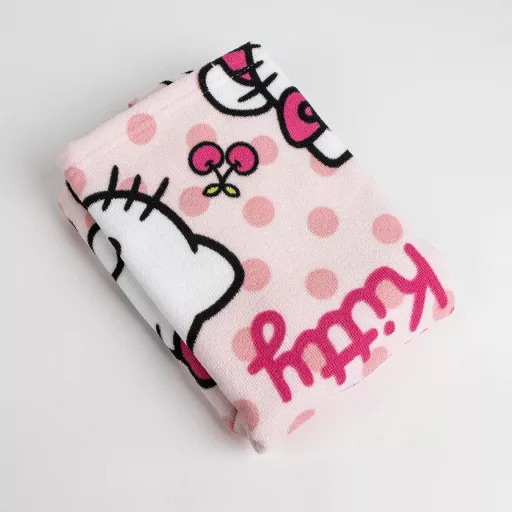 Hello Kitty strand törölköző poncsó 50x115 cm