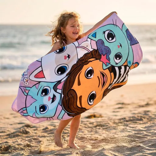 Gabi babaháza Playtime fürdőlepedő, strandtörölköző 70x140cm (Fast Dry)