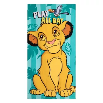   Disney Az Oroszlánkirály All Day fürdőlepedő, strandtörölköző 70x140cm (Fast Dry)