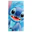 Disney Lilo és Stitch, A csillagkutya Big Smile fürdőlepedő, strandtörölköző 70x140cm (Fast Dry)