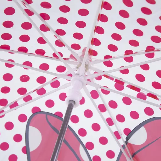 Disney Minnie Dots gyerek átlátszó esernyő 71cm