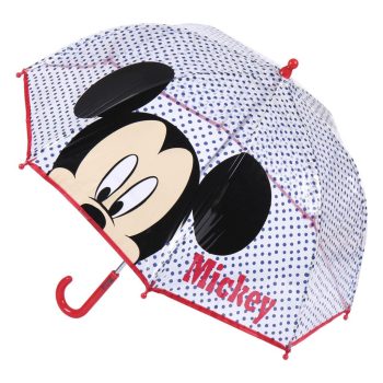 Disney Mickey gyerek átlátszó esernyő Ø71 cm