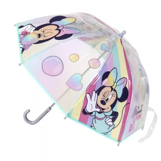 Disney Minnie Fun Days gyerek átlátszó esernyő 71 cm