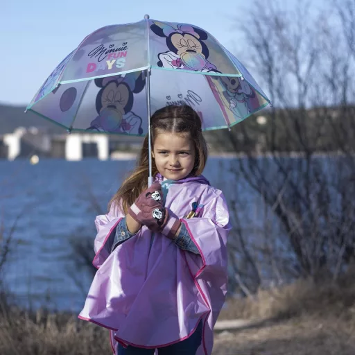 Disney Minnie Fun Days gyerek átlátszó esernyő 71 cm