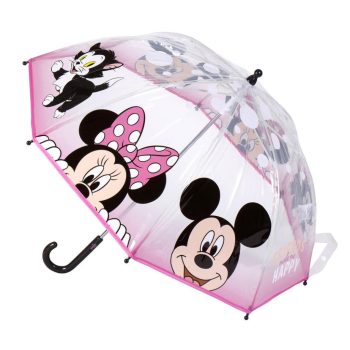 Disney Minnie Make Me Happy gyerek átlátszó esernyő 71 cm