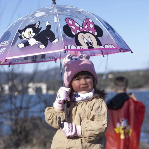 Disney Minnie Make Me Happy gyerek átlátszó esernyő 71 cm