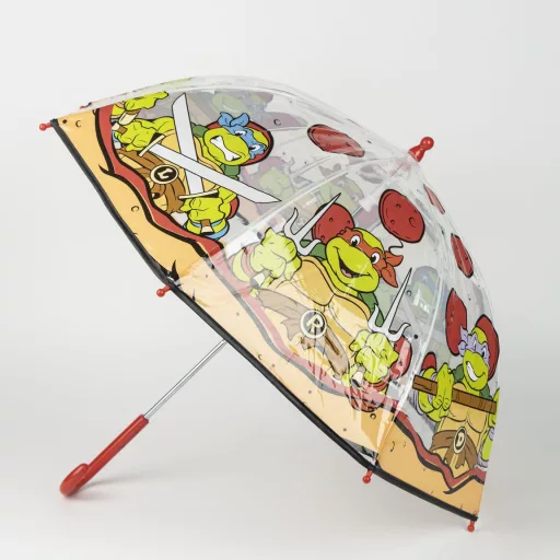 Tini Nindzsa Teknőcök Pizza gyerek átlátszó esernyő Ø71 cm