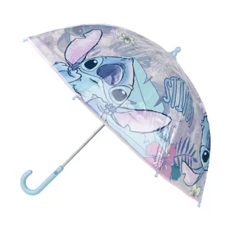 Disney Lilo és Stitch, A csillagkutya Hibiscus gyerek átlátszó esernyő Ø71cm