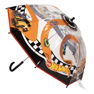 Hot Wheels Race gyerek átlátszó esernyő 71 cm