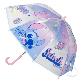 Disney Lilo és Stitch, A csillagkutya Universe gyerek átlátszó esernyő 71 cm
