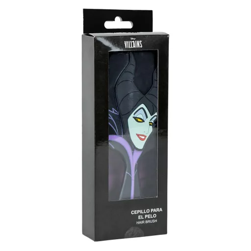 Disney Gonoszok Black 3D hajkefe 23,5cm