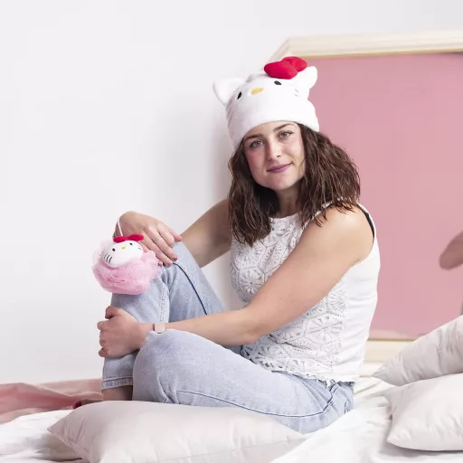 Hello Kitty hajtörölköző
