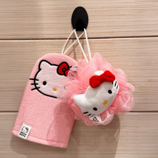 Hello Kitty mosdókesztyű