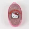 Hello Kitty Pink csillámos hajkefe 13cm
