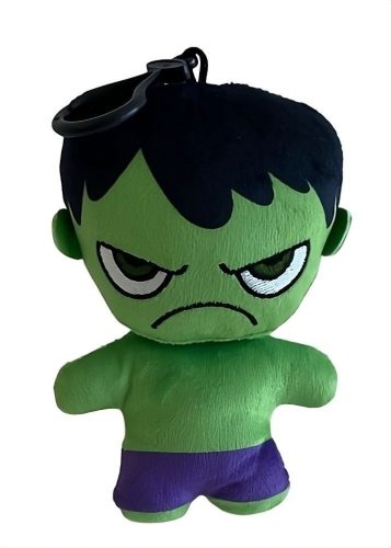 Bosszúállók Hulk 2D plüss figura akasztóval 13cm