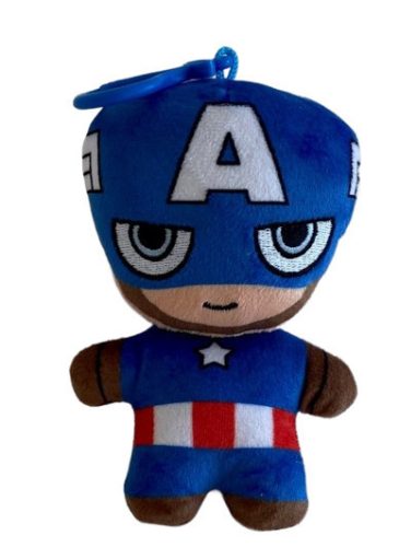 Bosszúállók Captain America 2D plüss figura akasztóval 13cm