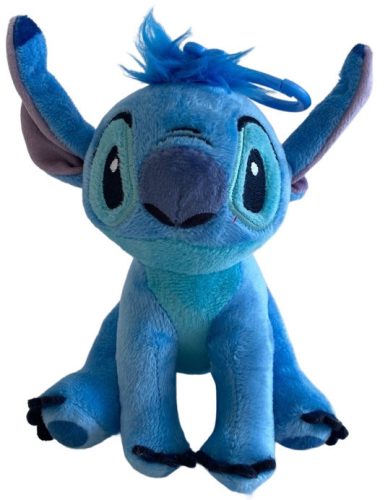 Disney Lilo és Stitch, A csillagkutya 3D plüss figura akasztóval 14cm