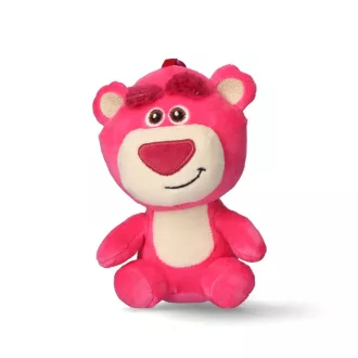 Disney Játékháború Lotso 3D plüss figura akasztóval, táskadísz 13cm