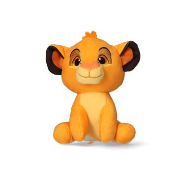 Disney Az Oroszlánkirály Simba 3D plüss figura akasztóval, táskadísz 13cm