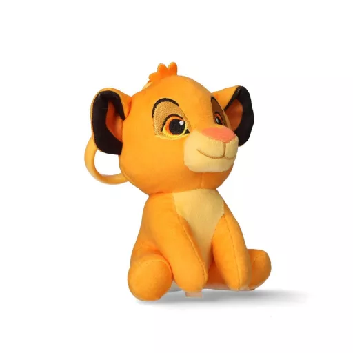 Disney Az Oroszlánkirály Simba 3D plüss figura akasztóval, táskadísz 13cm