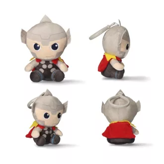 Bosszúállók Thor 3D plüss figura akasztóval, táskadísz 13cm