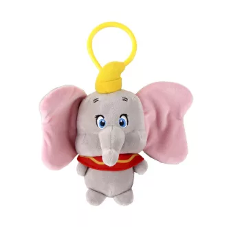 Disney Dumbo Grey 3D plüss figura akasztóval, táskadísz 13cm
