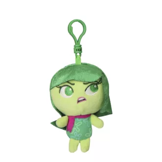 Disney Agymanók Disgust 3D plüss figura akasztóval, táskadísz 12cm