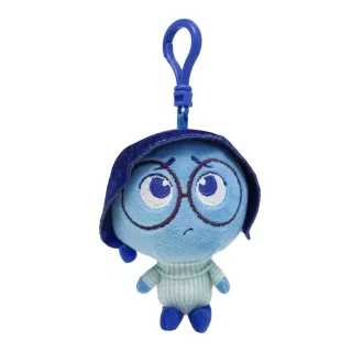 Disney Agymanók Sadness 3D plüss figura akasztóval, táskadísz 12cm