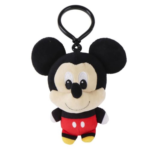 Disney Mickey Smile 3D plüss figura akasztóval, táskadísz 13cm