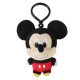 Disney Mickey Smile 3D plüss figura akasztóval, táskadísz 13cm