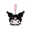 Hello Kitty Kuromi Head 3D plüss figura akasztóval, táskadísz 11cm