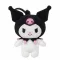Hello Kitty Kuromi 3D plüss figura akasztóval, táskadísz 13cm