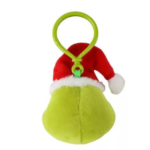 A Grincs Green 3D plüss figura akasztóval, táskadísz 14cm