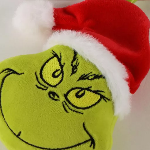 A Grincs Green 3D plüss figura akasztóval, táskadísz 14cm