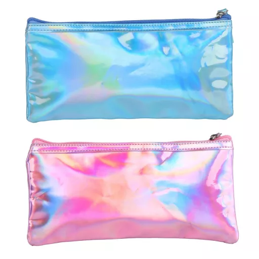 Hello Kitty Blue Iridescent gyerek neszeszer, tolltartó