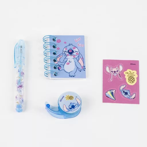 Disney Lilo és Stitch, A csillagkutya Ananas mini táska kulcstartó szett