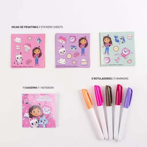 Gabi babaháza Gabdorable színezhető hátizsák, táska 38cm