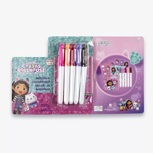 Gabi babaháza Gabdorable színezhető hátizsák, táska 38cm